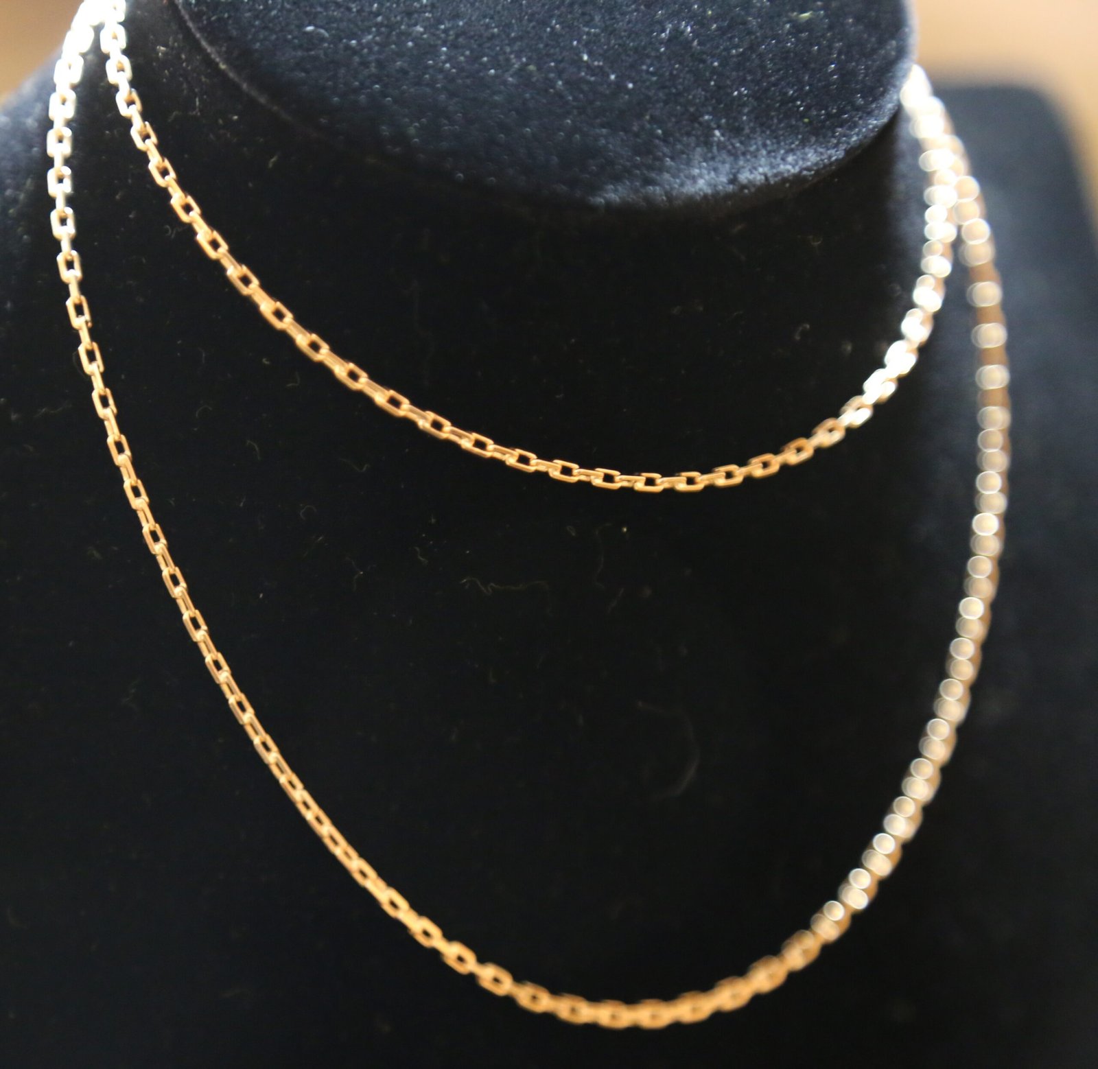 Cadena limada oro 18k 60 cmts 7.70 gramos - Imagen 6