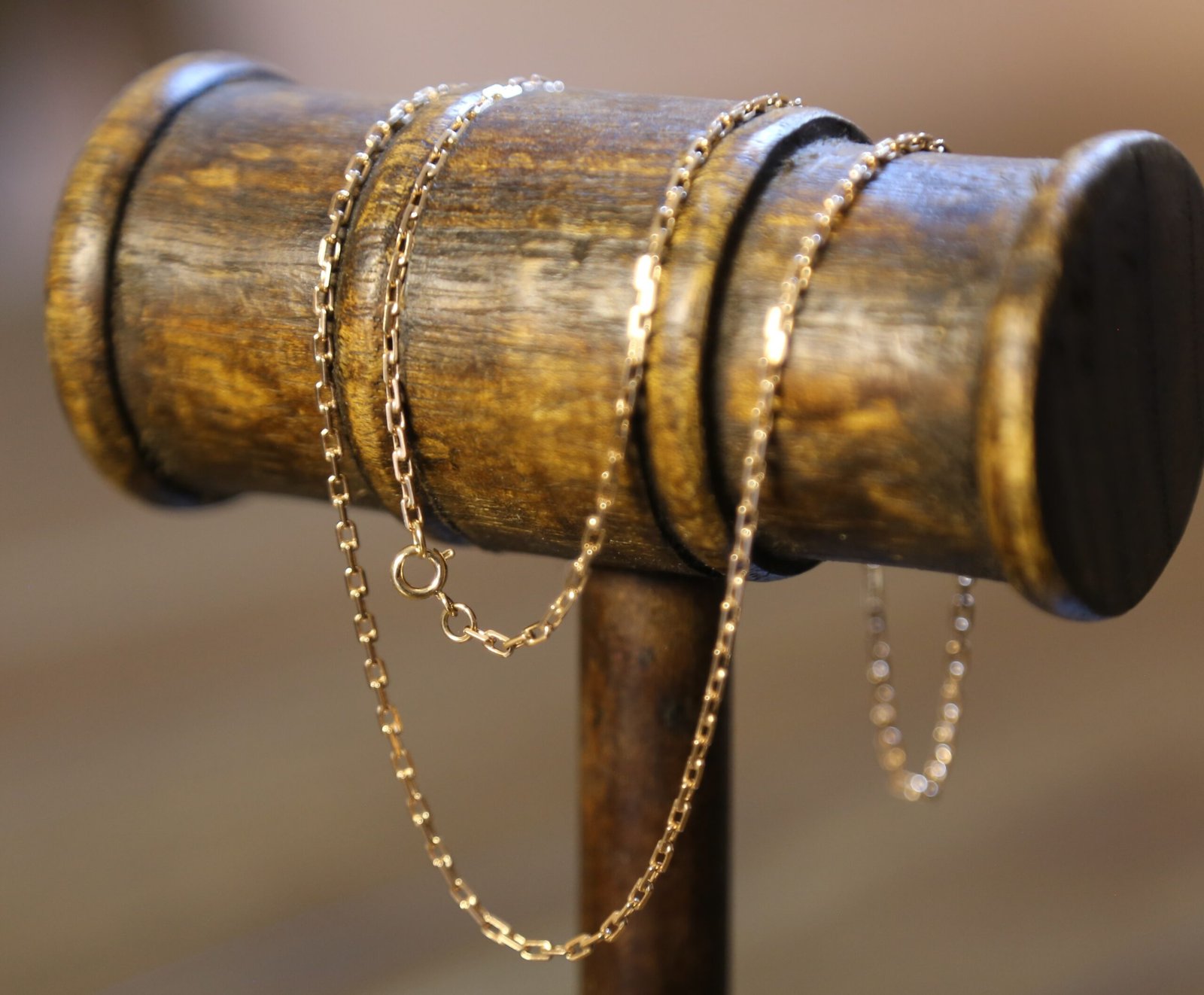 Cadena limada oro 18k 60 cmts 7.70 gramos