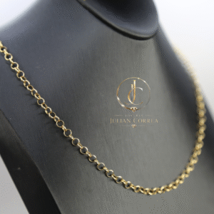 Cadena rolo de oro 18k